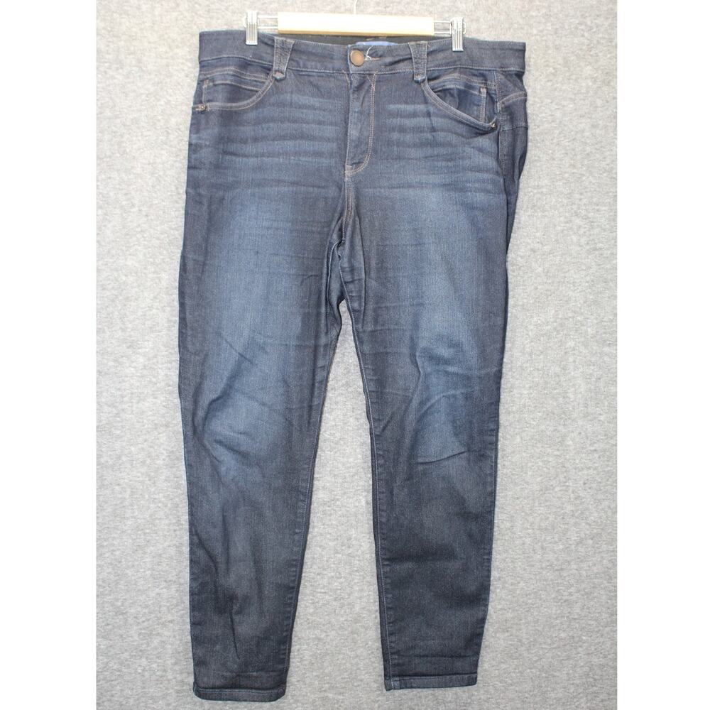 Democracy Jeans 16 Ab Solution Jeggings Indigo Jeans Dark Wash Blue